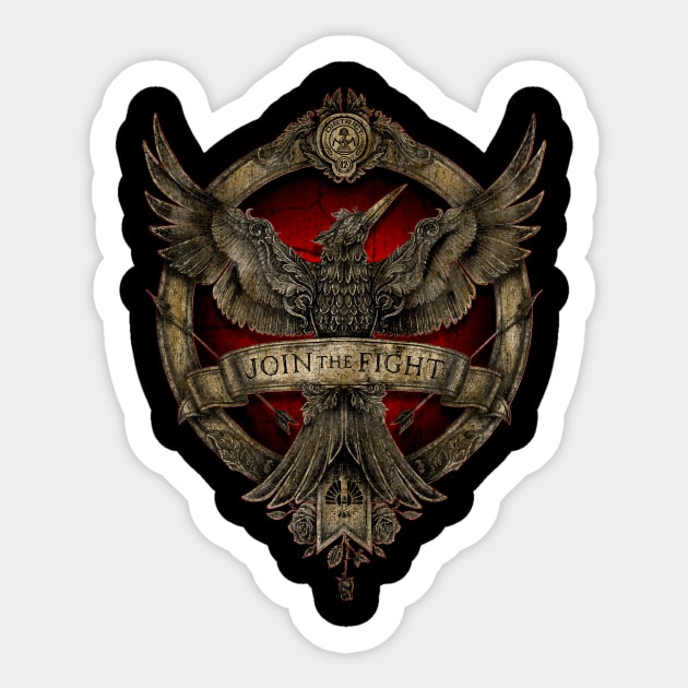 Join The Fight Sticker by ManuelDA